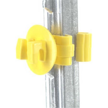 Grillgear SNUG-STP-25 1 in. Snug T-Post Insulator - Yellow GR3837025